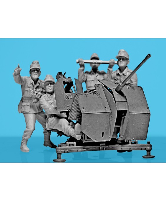 ICM 2 cm Flak 38 with Crew 1/35