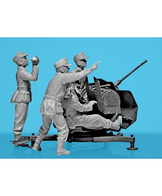 ICM 2 cm Flak 38 with Crew 1/35