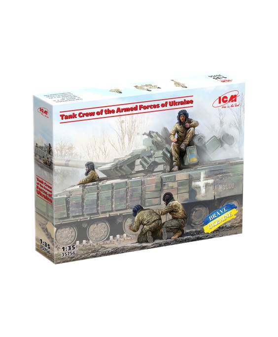 ICM Tank Crew of the Armed Forces of Ukraine 1/35