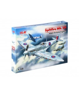 ICM modelis Spitfire Mk.VII, WWII British Fighter 1/48                                         