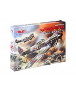 ICM modelis Spitfire Mk.XVI, WWII British Fighter 1/48                                                             