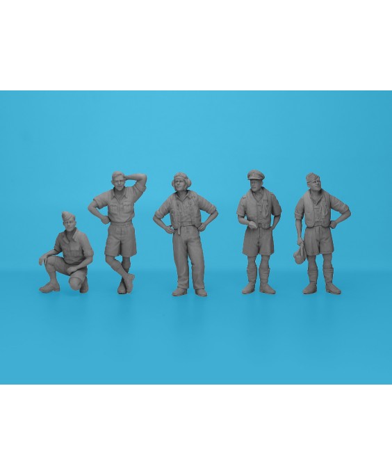 ICM RAF Pilots in Tropical Uniforms 1/48