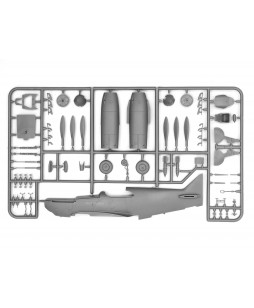 ICM modelis LaGG-3 series 1-4, WWII Soviet Fighter 1/48                                   