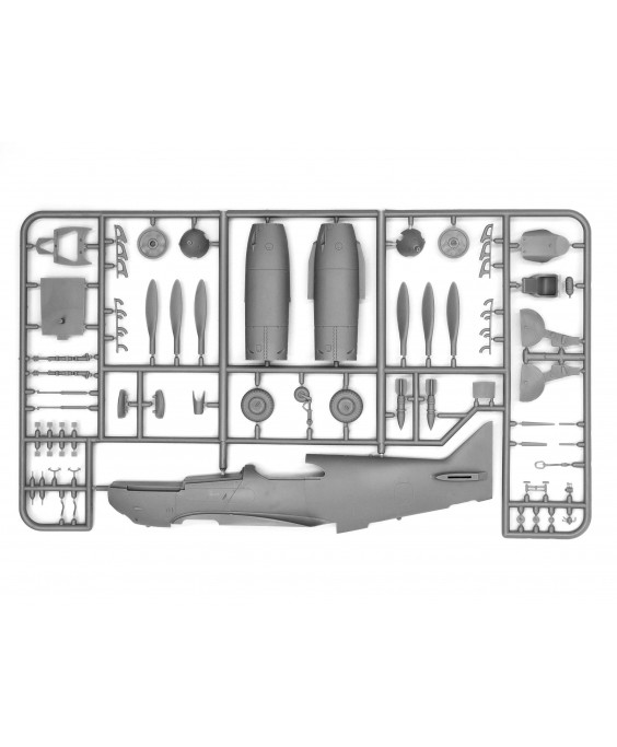 ICM modelis LaGG-3 series 7-11, WWII Soviet Fighter 1/48 ICM modelis LaGG-3 series 7-11, WWII Soviet Fighter 1/48