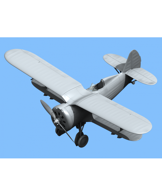 ICM modelis I-153 Chaika, WWII Soviet Biplane Fighter 1/48