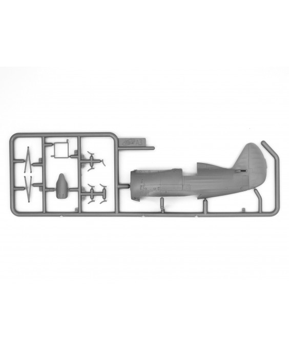 ICM modelis I-153, WWII Soviet Biplane Fighter (winter version) 1/48