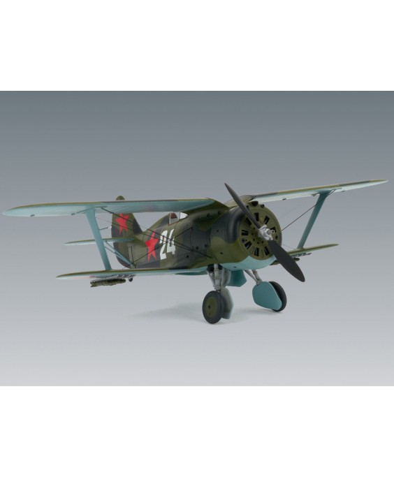 ICM modelis I-153 Chaika, WWII Soviet Biplane Fighter 1/48