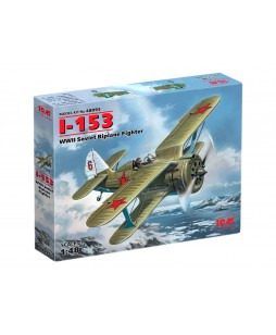 ICM modelis I-153 Chaika, WWII Soviet Biplane Fighter 1/48