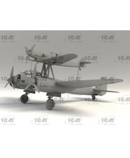 ICM modelis Mistel S1 German composite training aircraft 1/48