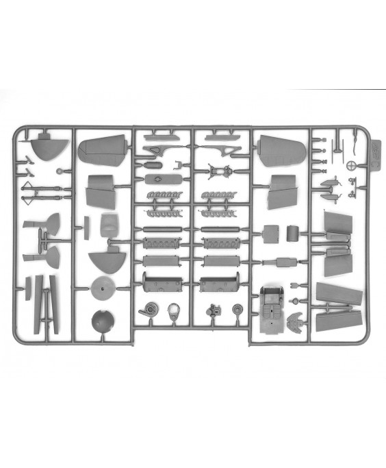 ICM modelis Messerschmitt Bf 109F-2, WWII German Fighter 1/48                                                 
