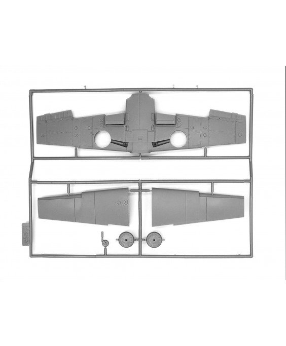 ICM modelis Messerschmitt Bf 109F-4Z/Trop, WWII German Fighter 1/48                                                                     
