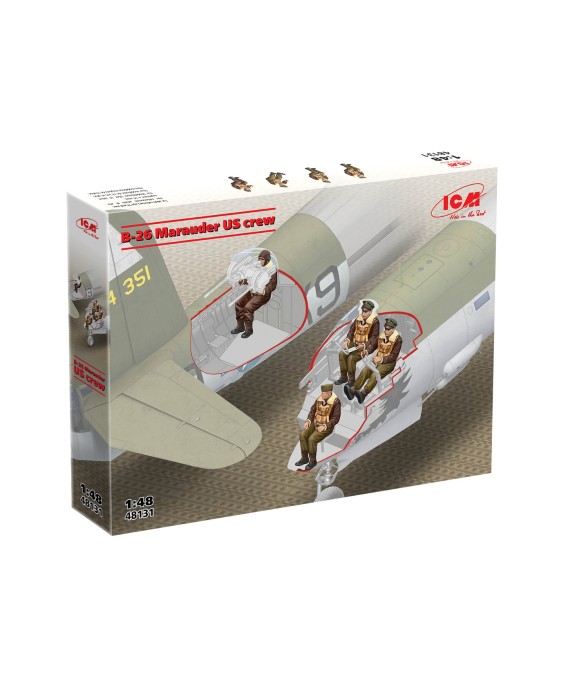 ICM B-26 Marauder US crew 1/48