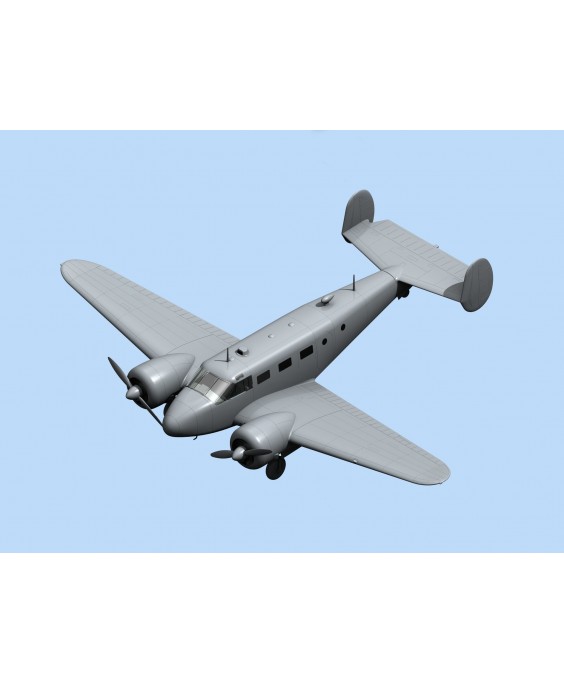 ICM modelis C18S, American Passenger Aircraft 1/48
