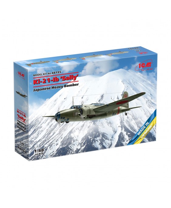 ICM modelis Ki-21-Ib Sally 1/48