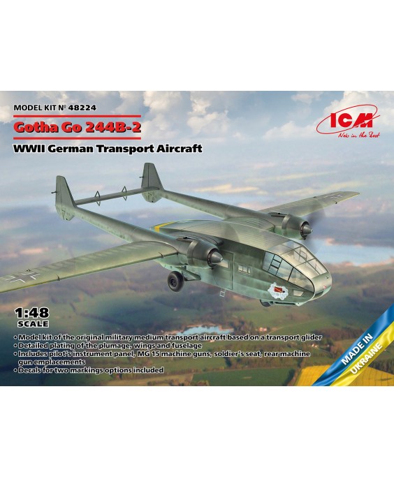 ICM modelis Gotha Go 244B-2 1/48