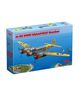 ICM Ju 88 WWII USAAF/RAF Bomber 1/48