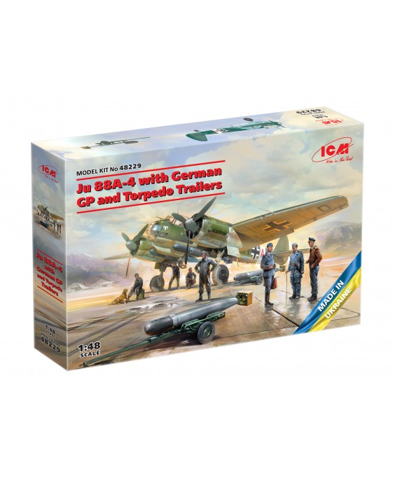 ICM modelis Ju 88A-4 1/48