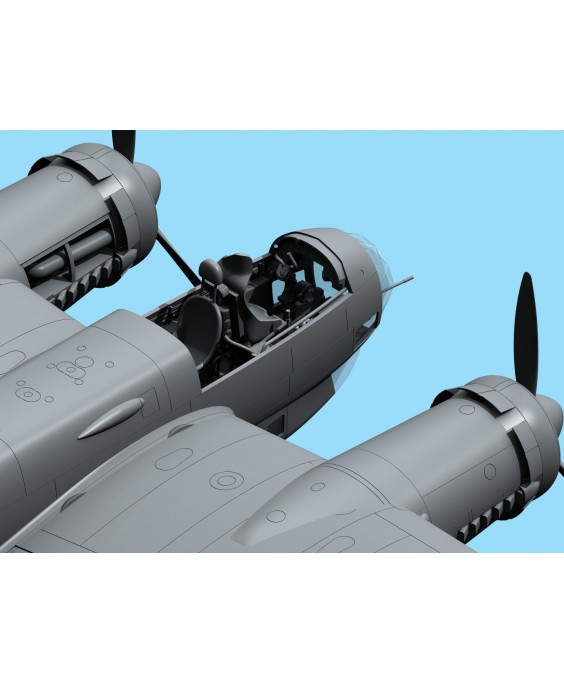 ICM modelis Ju 88A-5, WWII German Bomber 1/48