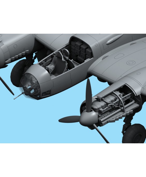 ICM modelis Ju 88A-5, WWII German Bomber 1/48