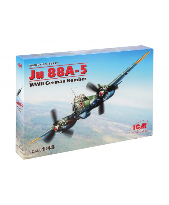 ICM modelis Ju 88A-5, WWII German Bomber 1/48