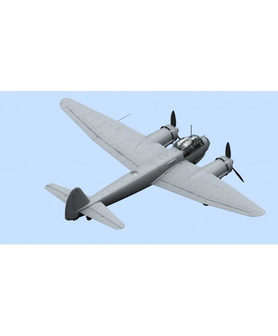 ICM modelis Ju 88A-4, WWII German Bomber 1/48 ICM modelis Ju 88A-4, WWII German Bomber 1/48