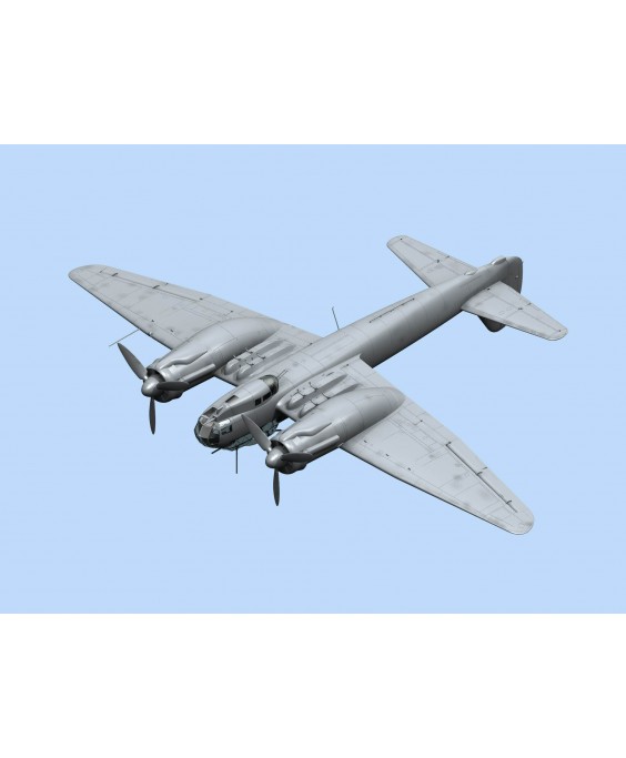 ICM modelis Ju 88A-14, WWII German Bomber 1/48