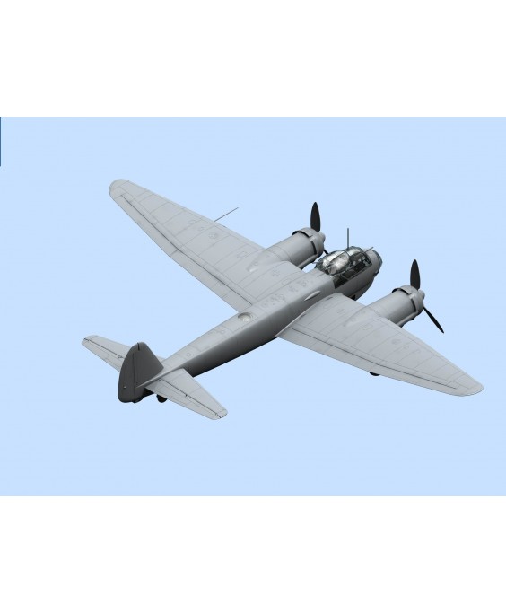 ICM modelis Ju 88A-4, WWII Axis Bomber 1/48 ICM modelis Ju 88A-4, WWII Axis Bomber 1/48