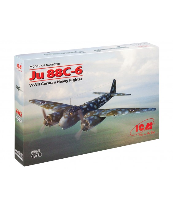 ICM modelis Ju 88С-6, WWII German Heavy Fighter 1/48