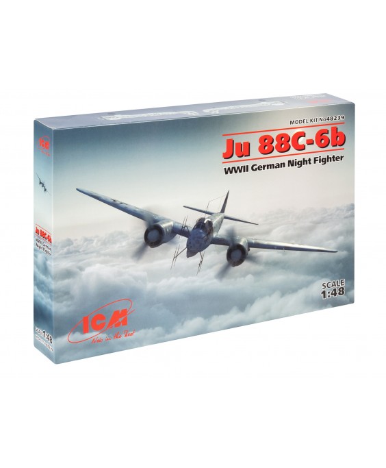 ICM modelis Ju 88С-6b, WWII German Night Fighter 1/48