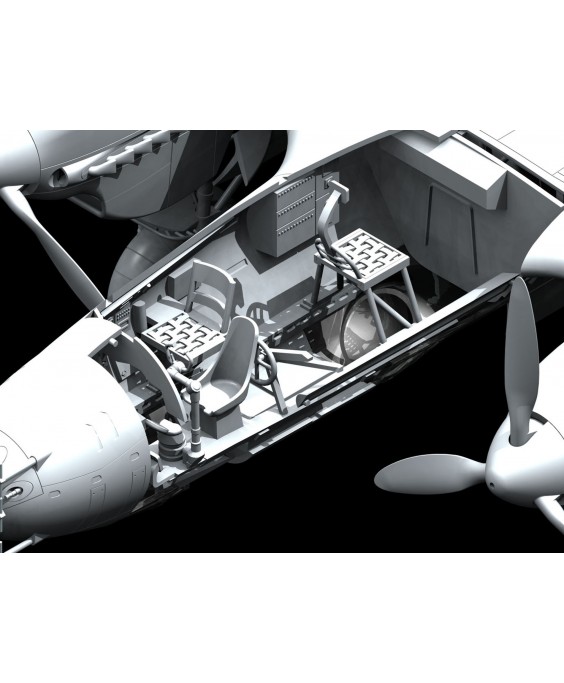ICM modelis Do 215 B-5, WWII German Night Fighter 1/48