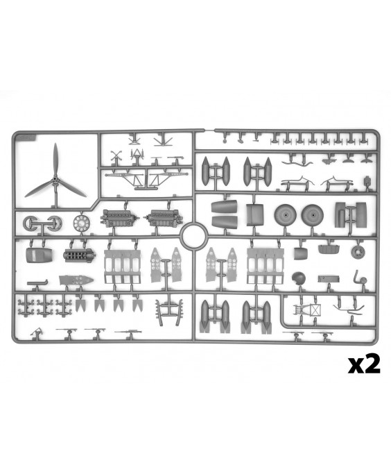 ICM modelis He 111H-6, WWII German Bomber 1/48 ICM modelis He 111H-6, WWII German Bomber 1/48