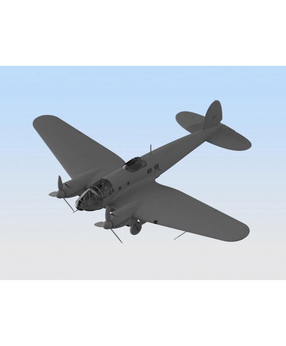 ICM modelis He 111H-16, WWII German Bomber 1/48