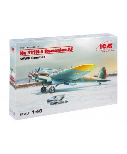 ICM modelis He 111H-3 Romanian AF, WWII Bomber 1/48