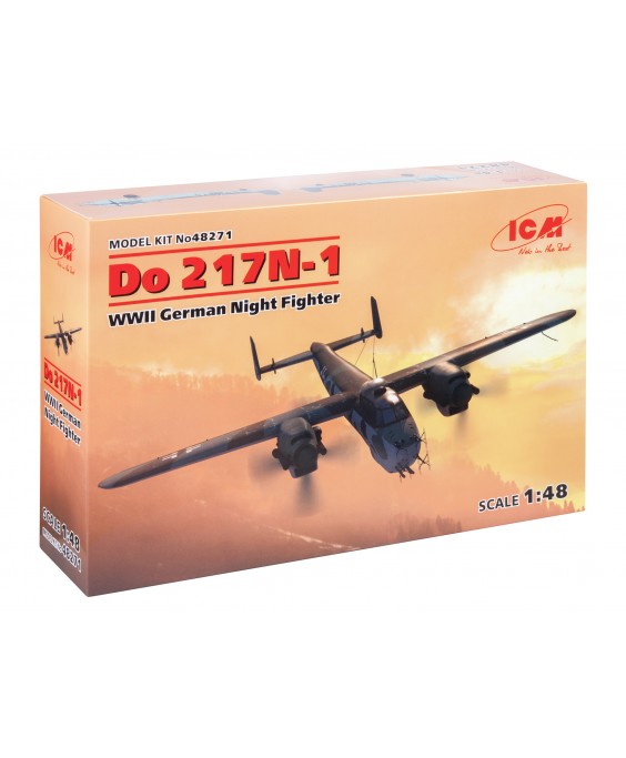 ICM modelis Do 217N-1, WWII German Night Fighter 1/48