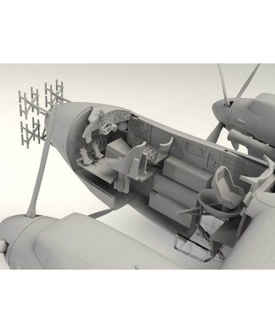 ICM modelis Do 217N-1, WWII German Night Fighter 1/48