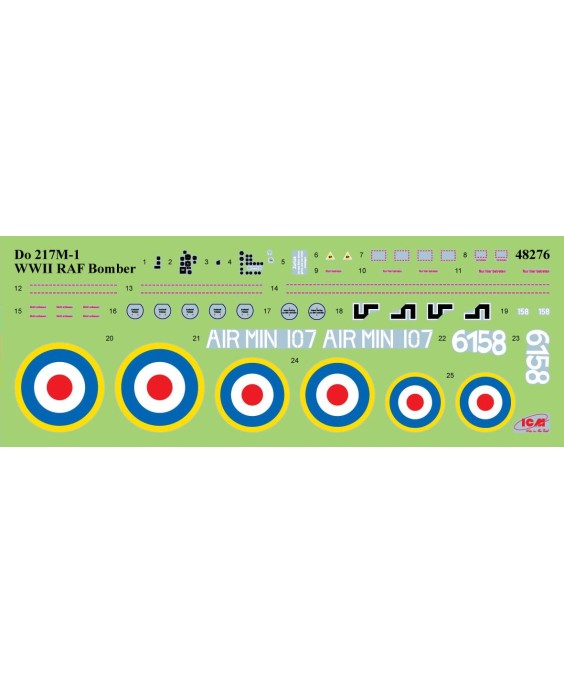 ICM modelis Do 217M-1 1/48