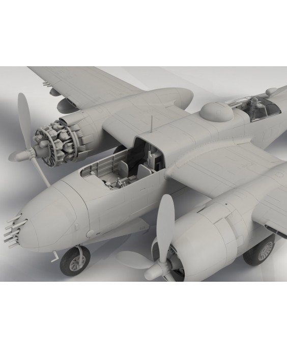 ICM modelis B-26B-50 Invader, Korean War American Bomber 1/48
