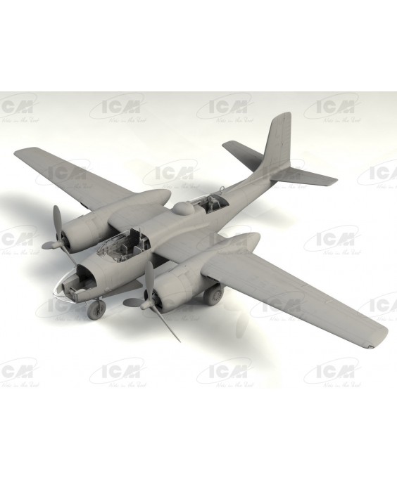 ICM modelis A-26С-15 Invader, WWII American Bomber 1/48
