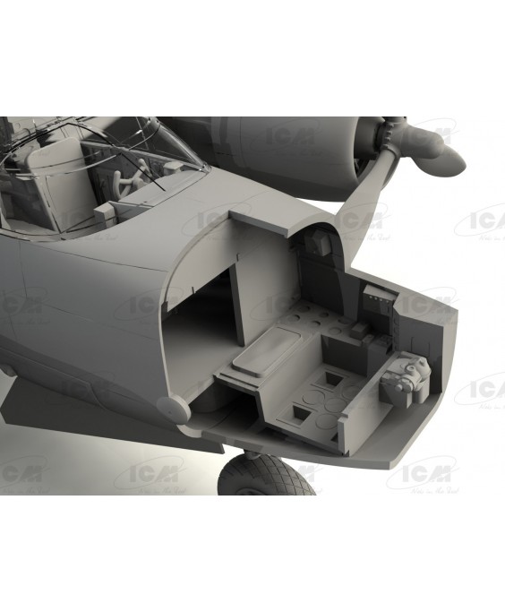 ICM modelis A-26С-15 Invader, WWII American Bomber 1/48