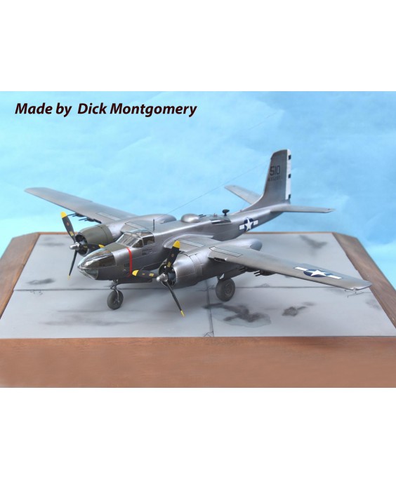ICM modelis A-26С-15 Invader, WWII American Bomber 1/48