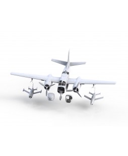ICM modelis DB-26B/C with Q-2 drones 1/48