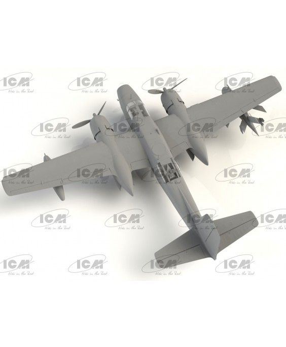 ICM modelis Jig Dog JD-1D Invader with KDA-1 drone 1/48
