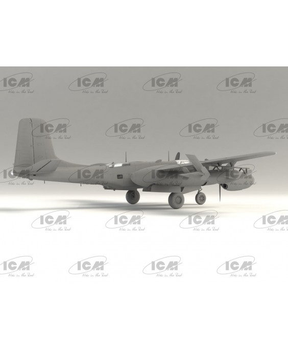 ICM modelis Jig Dog JD-1D Invader with KDA-1 drone 1/48