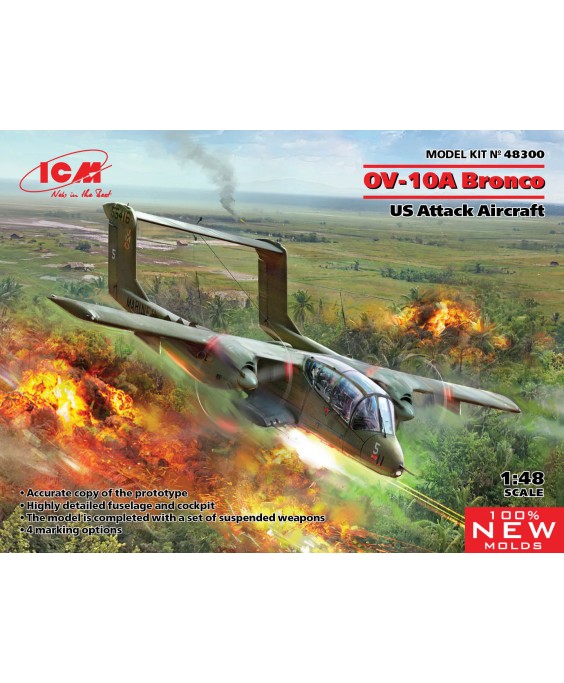 ICM modelis OV-10А Bronco 1/48
