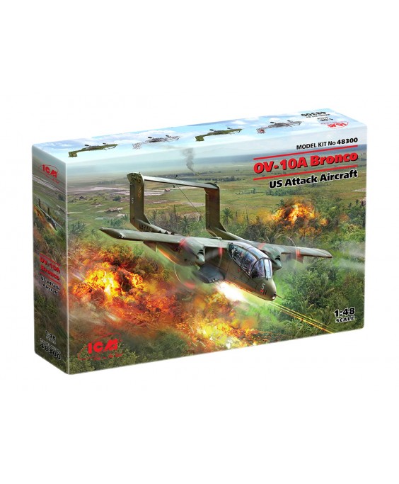 ICM modelis OV-10А Bronco 1/48