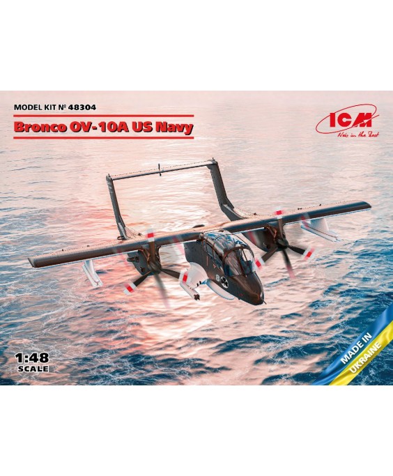 ICM modelis Bronco OV-10A US Navy 1/48