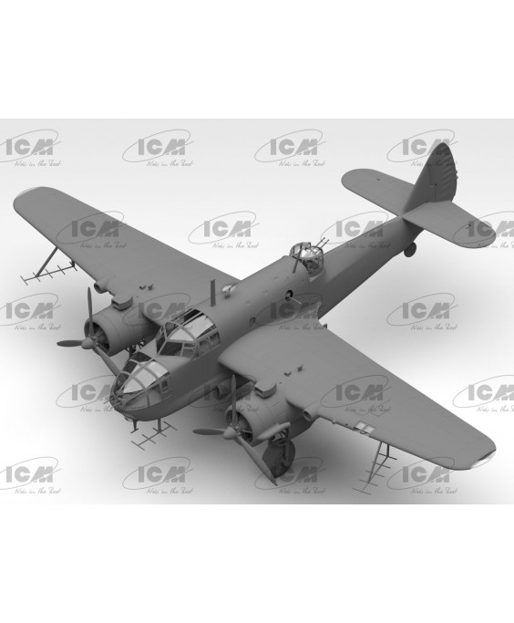 ICM modelis Bristol Beaufort Mk.IA 1/48