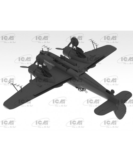 ICM modelis Bristol Beaufort Mk.IA 1/48