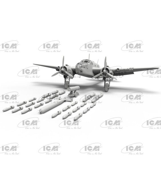 ICM modelis Bristol Beaufort Mk.I. 1/48