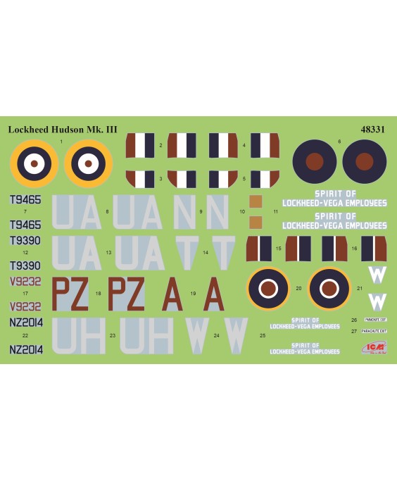 ICM Lockheed Hudson Mk.III 1/48